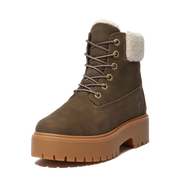 Timberland Stone Street Mid Warm Lined Waterproof Boot TB0A2PU6W011 Dark Brown Full Grain