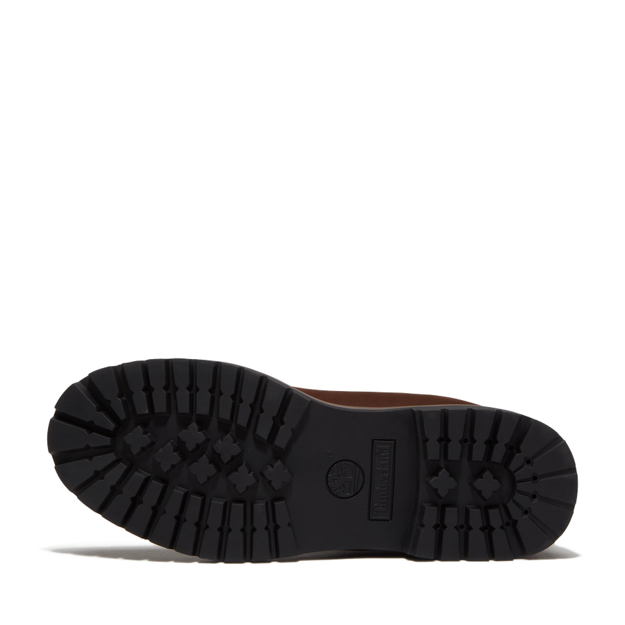 Timberland Timberland Heritage 6 Inch Lace Up Waterproof Boot TB0A5RNWAMJ1 Dark Brown Nubuck W Gold
