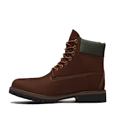 Timberland Timberland Heritage 6 Inch Lace Up Waterproof Boot TB0A5RNWAMJ1 Dark Brown Nubuck W Gold