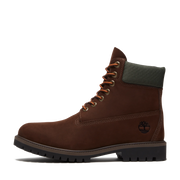 Timberland Timberland Heritage 6 Inch Lace Up Waterproof Boot TB0A5RNWAMJ1 Dark Brown Nubuck W Gold