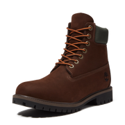 Timberland Timberland Heritage 6 Inch Lace Up Waterproof Boot TB0A5RNWAMJ1 Dark Brown Nubuck W Gold