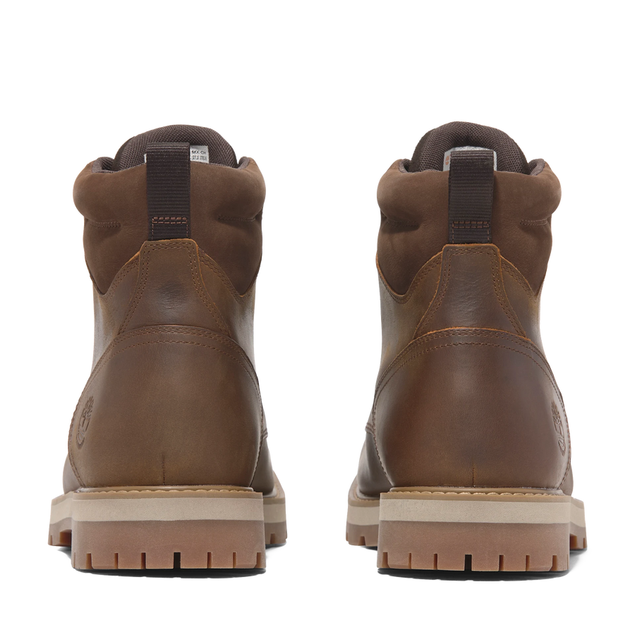 Timberland Britton Road Mid Lace Up Waterproof Boot TB0A69UHEM61 Rust Full Grain