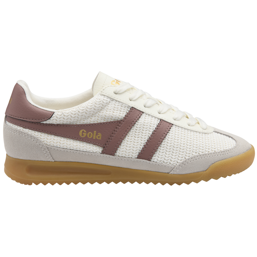 Gola Women's Tornado Zephyr Trainer Off White/Light Caramel