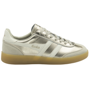 Gola Women's Viper Metallic Trainer Gold/Off White/Gum