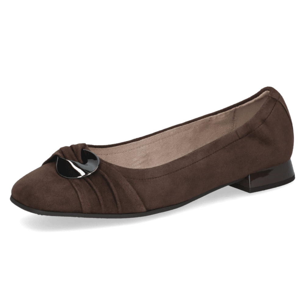 Caprice 22105-47-342 Dark Brown Suede