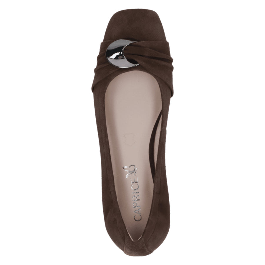 Caprice 22105-47-342 Dark Brown Suede
