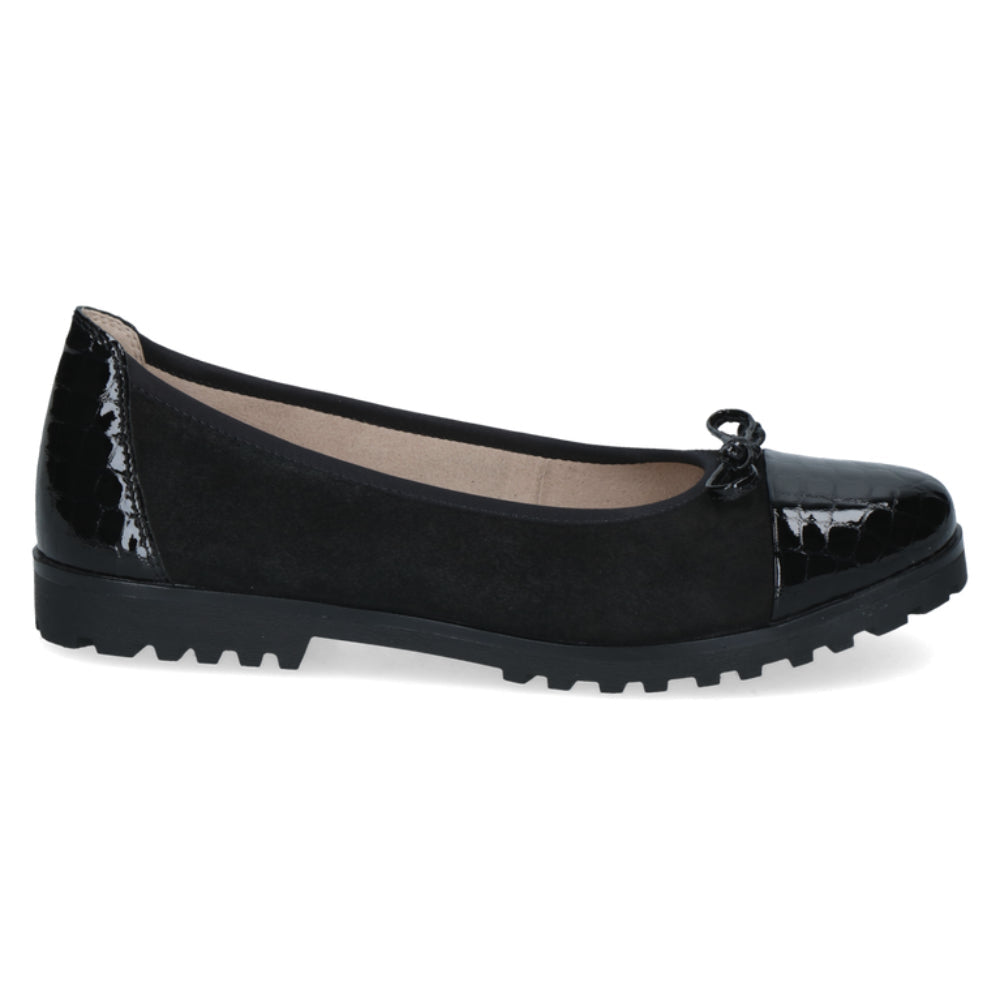 Caprice 22150-45-073 Black Croco Comb