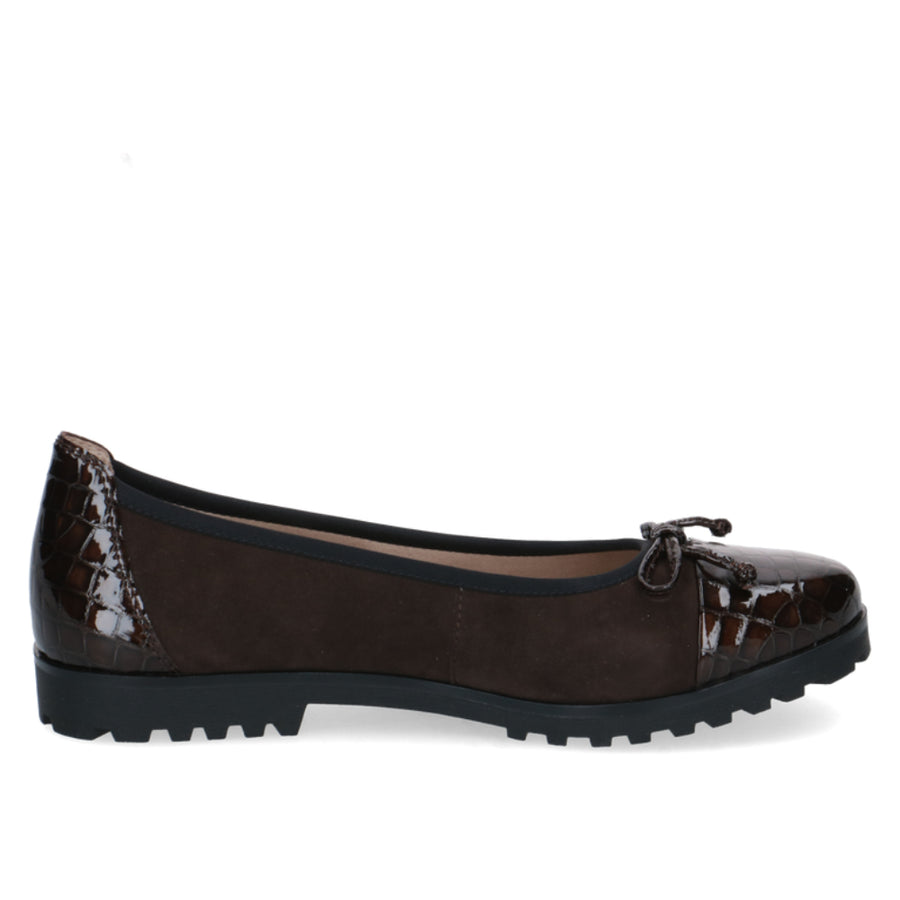 Caprice 22150-45-39D Brown Crocs Comb