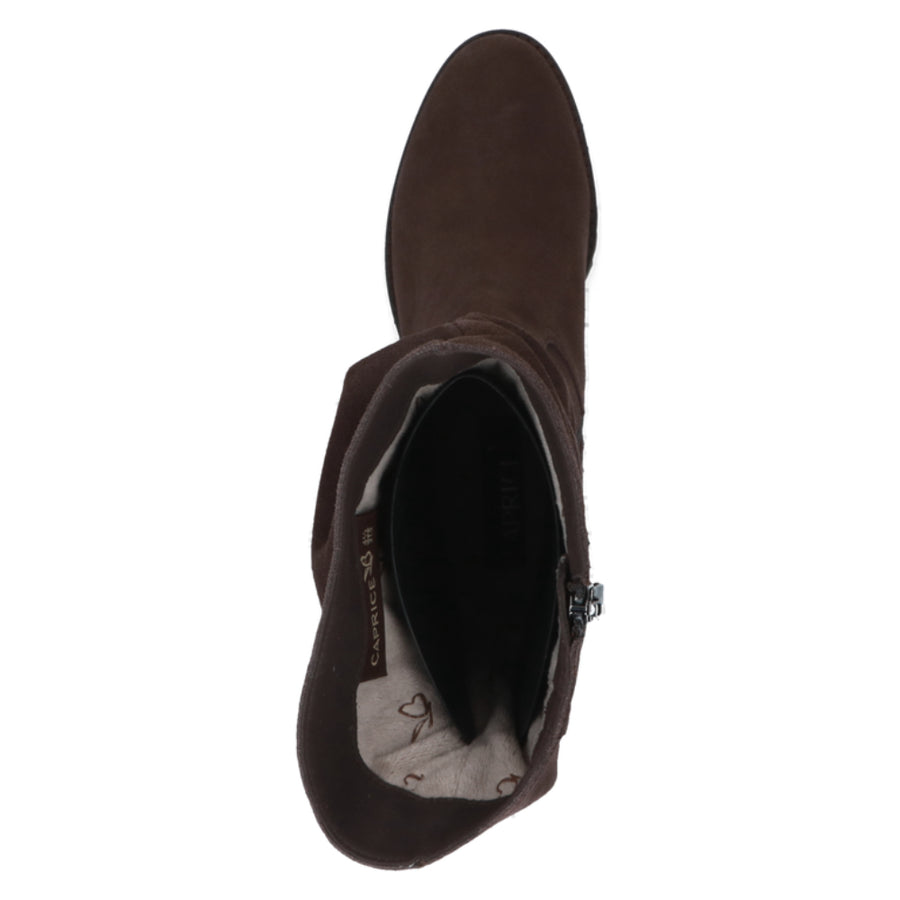 Caprice 25401-47-342 Dark Brown Suede
