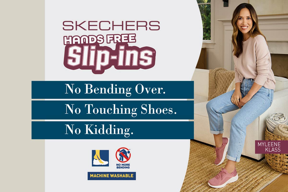 skechers image with slip ins and myleene klass