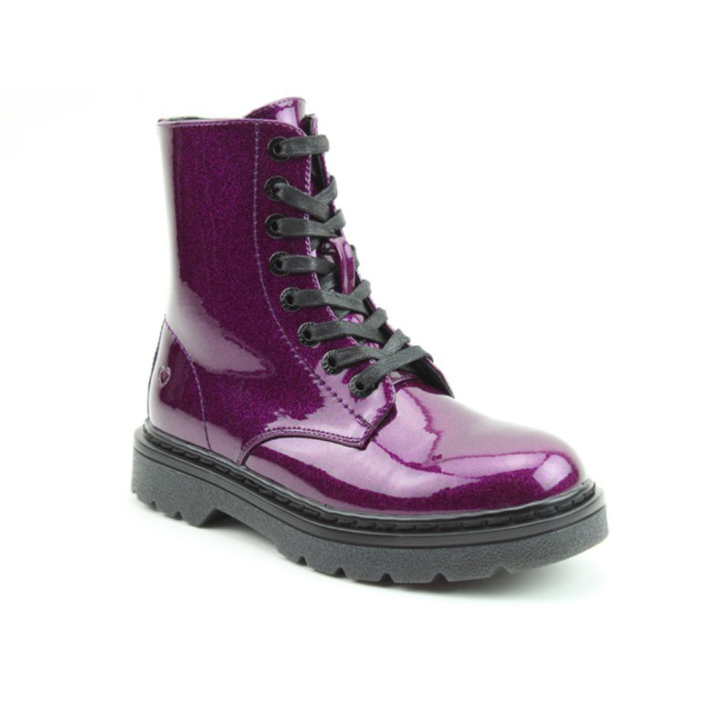 Heavenly Feet Justina 2 Glitter Purple