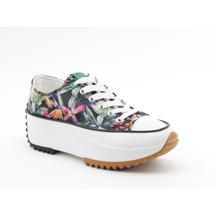 Heavenly Feet Strata Black Floral
