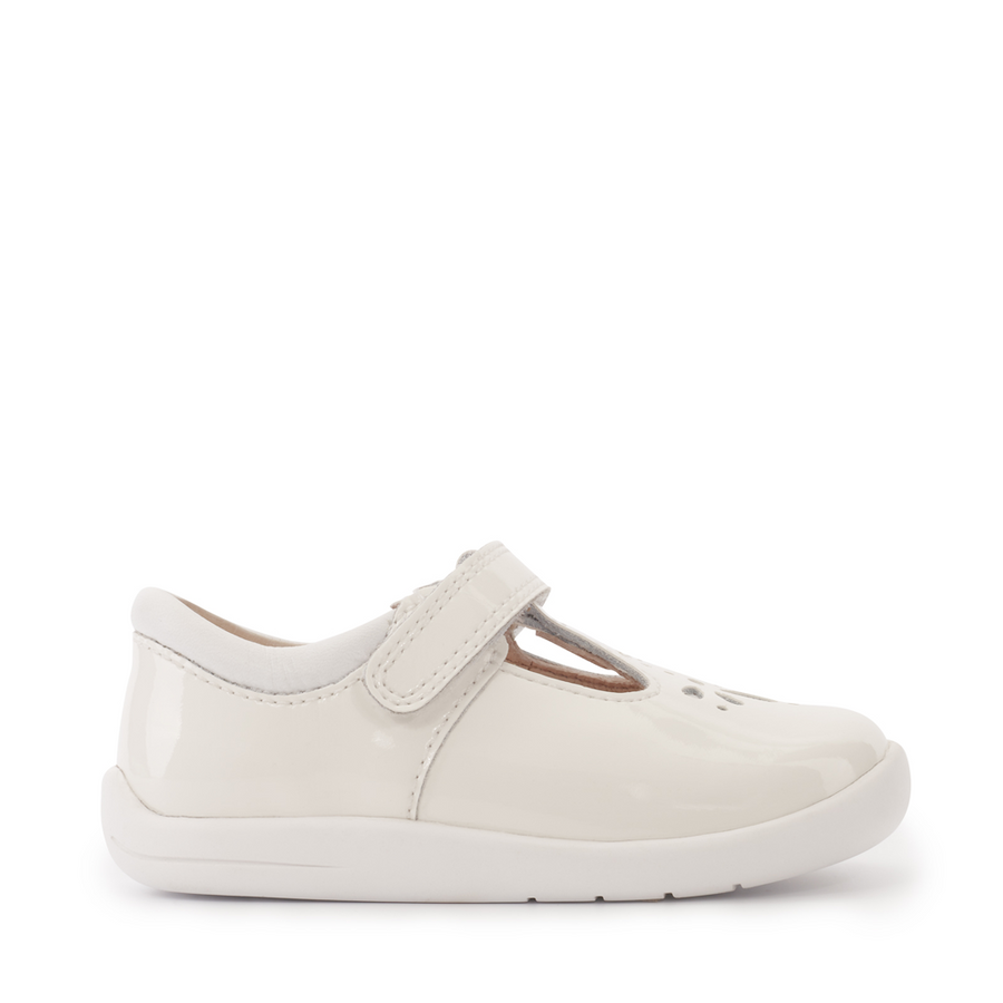 Start-Rite Puzzle White Patent