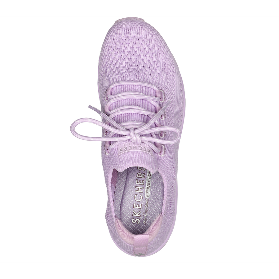 Skechers air cooled top memory foam purple