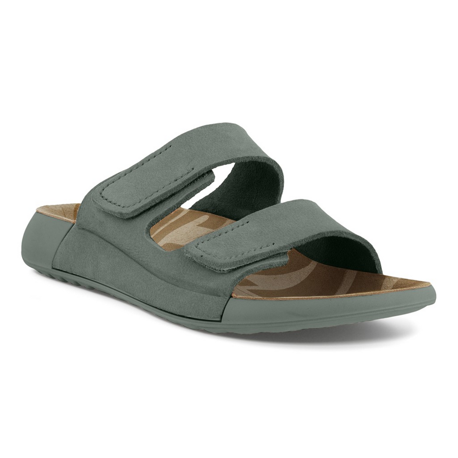 Ecco moc online womens green