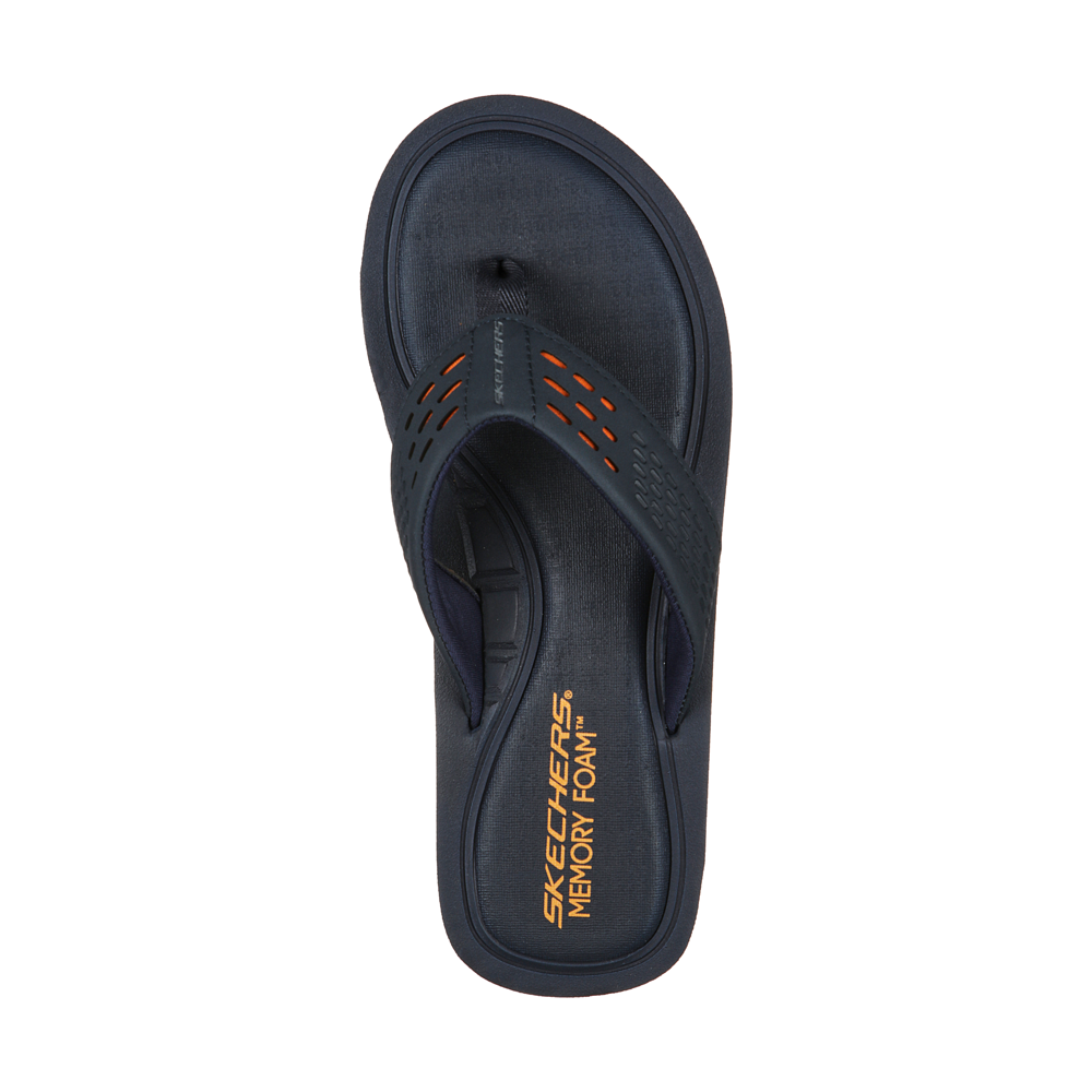 Skechers memory discount foam slippers mens