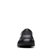 Clarks Aubrie Tap Y Black Leather