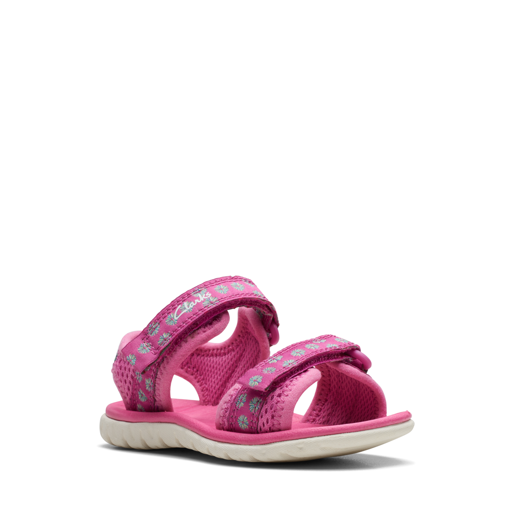 Clarks Surfing Tide T Hot Pink