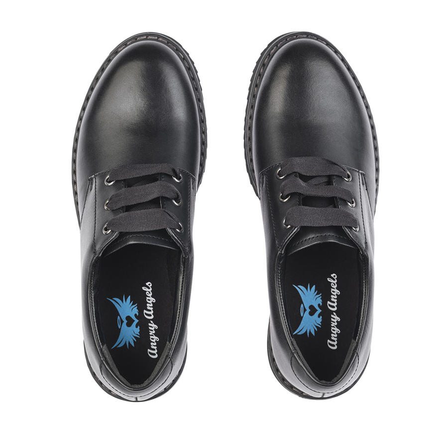 Start-Rite Impact Black Leather