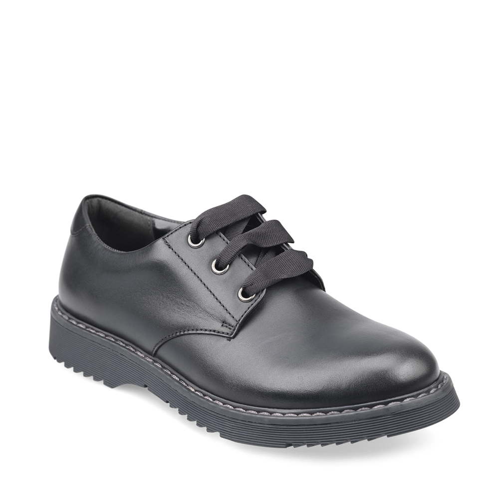 Start-Rite Impact Black Leather