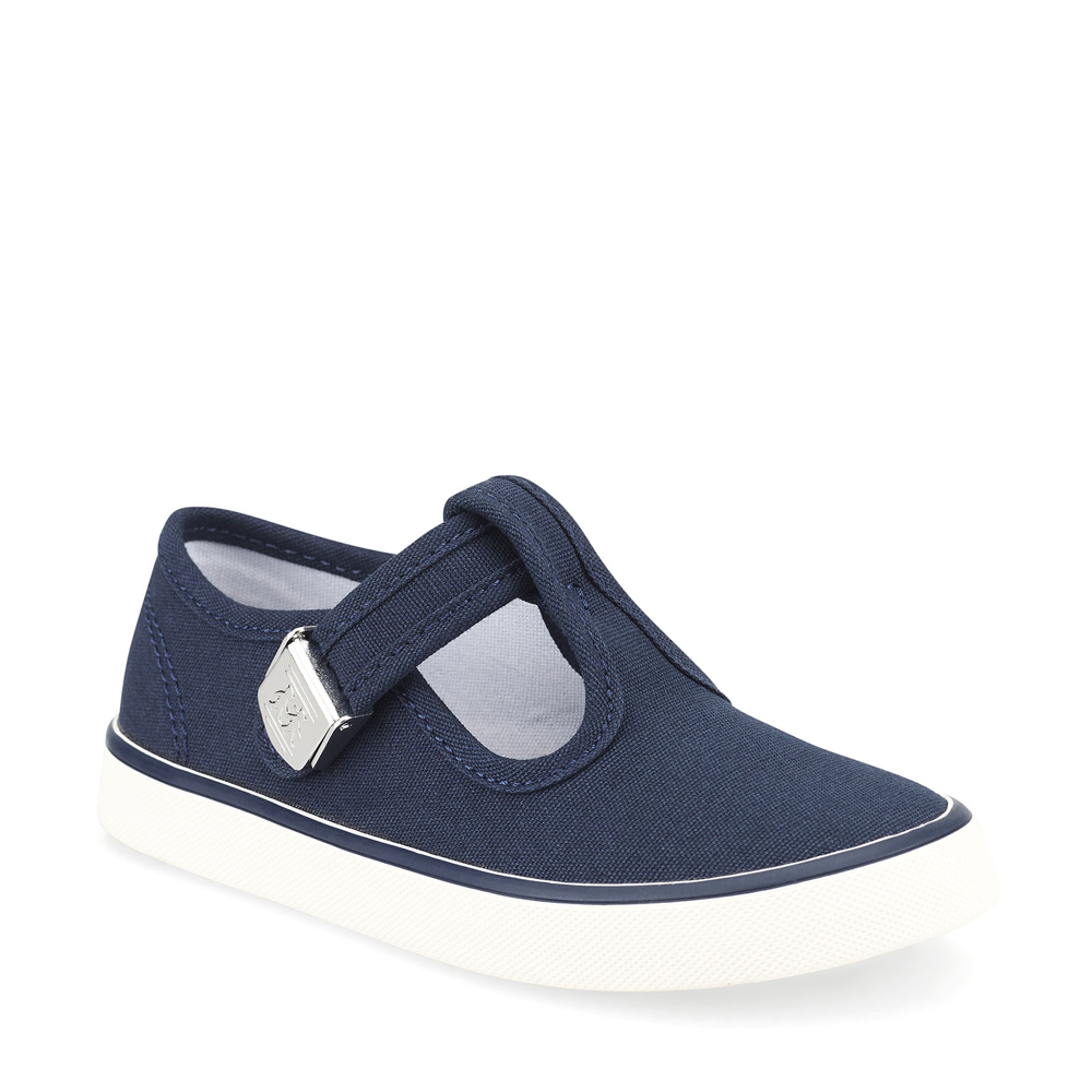 Start-Rite Treasure Navy Canvas