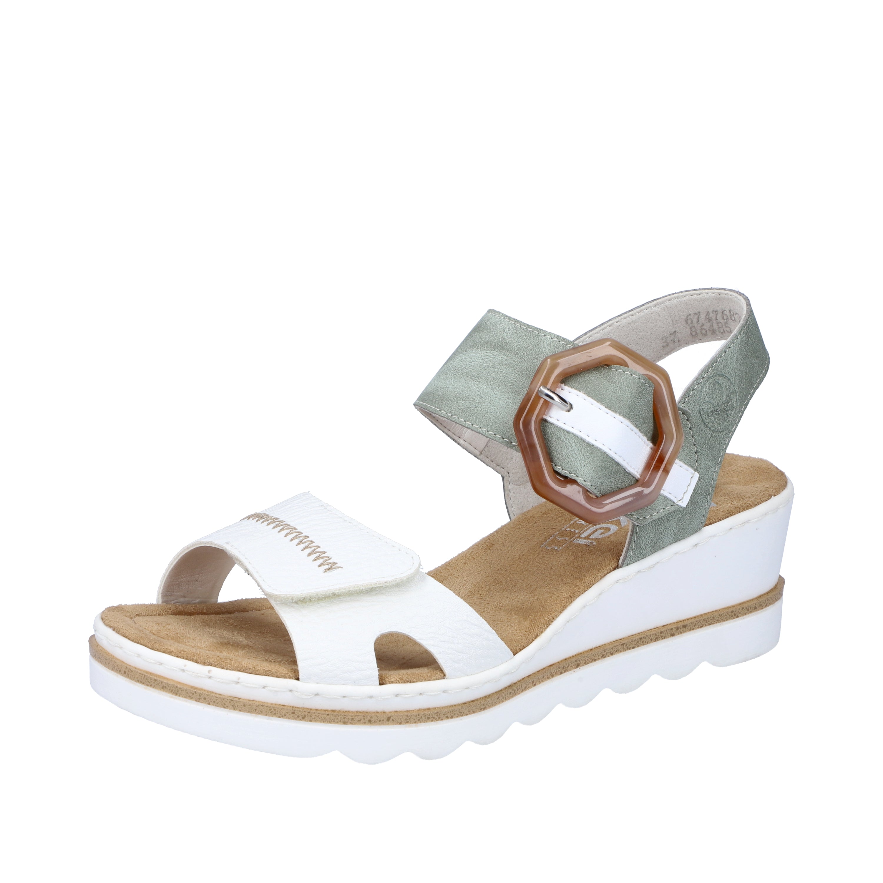 Rieker 67476 Rose 81 White