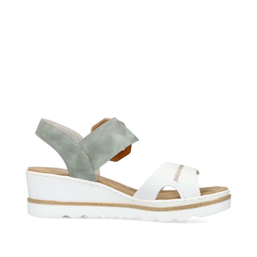 Rieker 67476 Rose 81 White