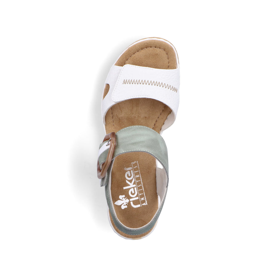 Rieker 67476 Rose 81 White