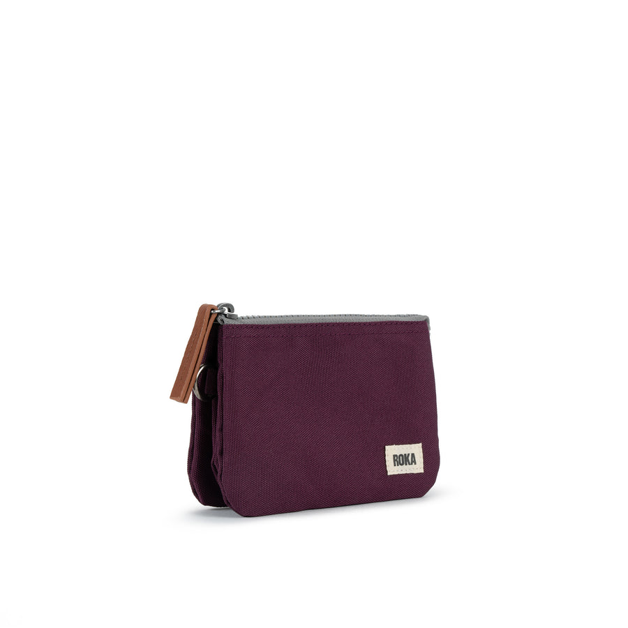 ROKA Carnaby Wallet Sienna Sustainable Canvas