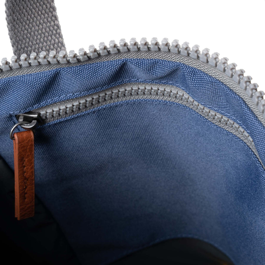 ROKA Finchley A Burnt Blue Sustainable Canvas