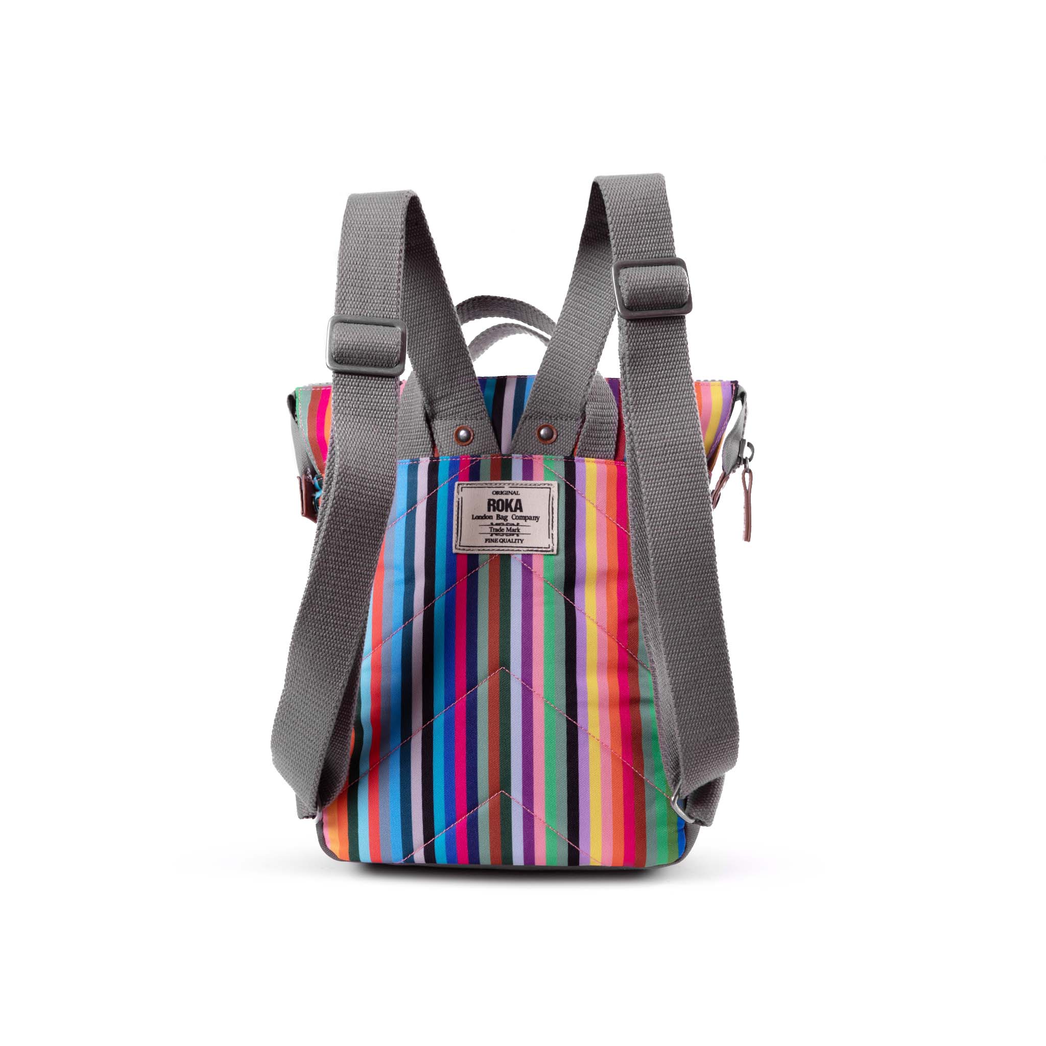 ROKA Bantry B Multi Stripe Sustainable Canvas