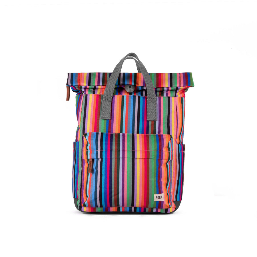 ROKA Canfield B Multi Stripe Sustainable Canvas
