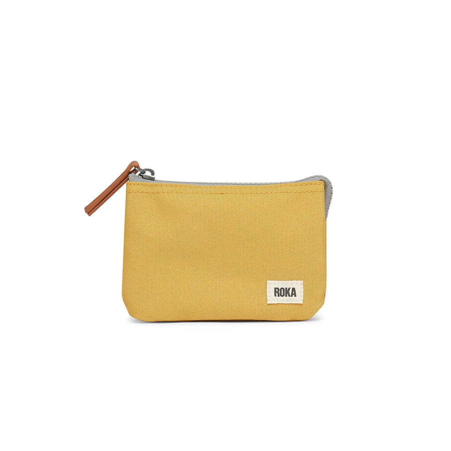 ROKA Carnaby Wallet Flax Sustainable Canvas