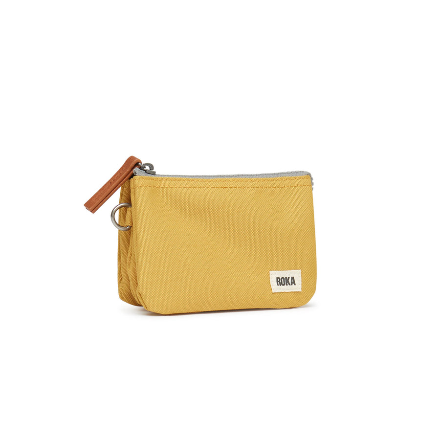 ROKA Carnaby Wallet Flax Sustainable Canvas