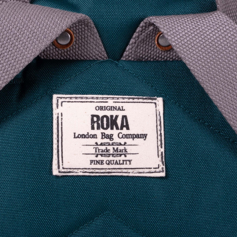 ROKA Finchley A Teal Sustainable Canvas