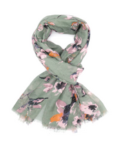 22013 Spring Flowers Scarf